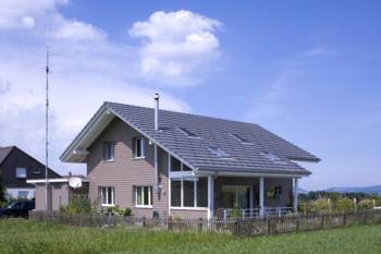 Einfamilienhaus mit Satteldach