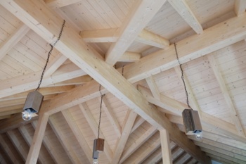 Klimaholzhaus auf dem Land